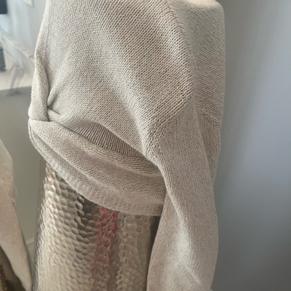 Oshkosh new, no tags unworn little girls, cream, gold fancy sweaters dressy cute - Picture 11 of 17